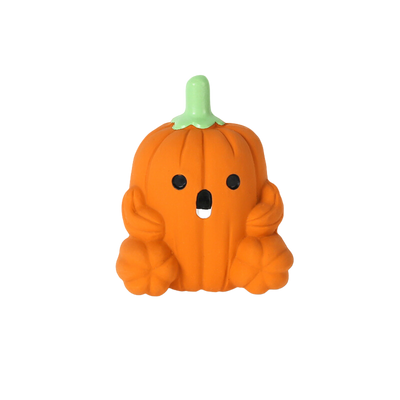 Pumpkin Rubber Dog Toy