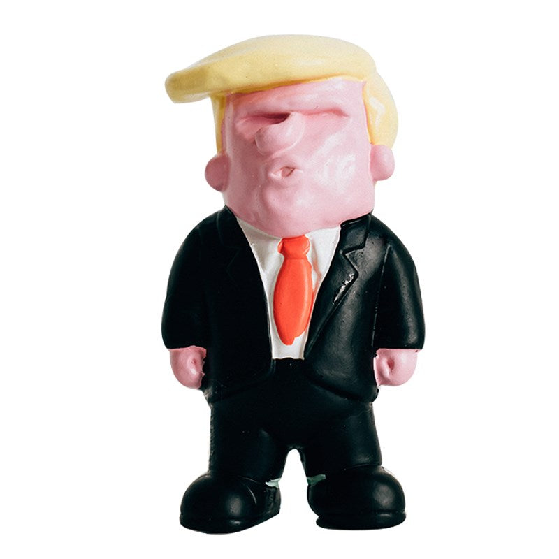 Trump Rubber Dog Toy