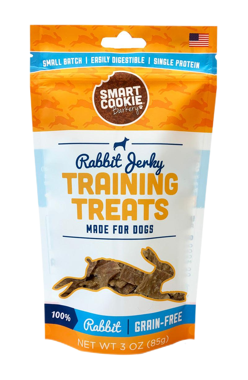 MOUNTAIN WILD Venison Jerky Training Treats for Dogs – Elk & Deer Meat Protein Dog Treat High-Value Reward – All-Natural, No Fillers, Grain-Free, No Preservatives – 8 oz (2 Pack)