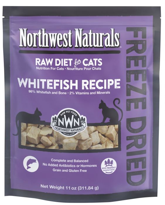 Northwest Naturals Freeze Dried Cat Nibbles - Whitefish Recipe