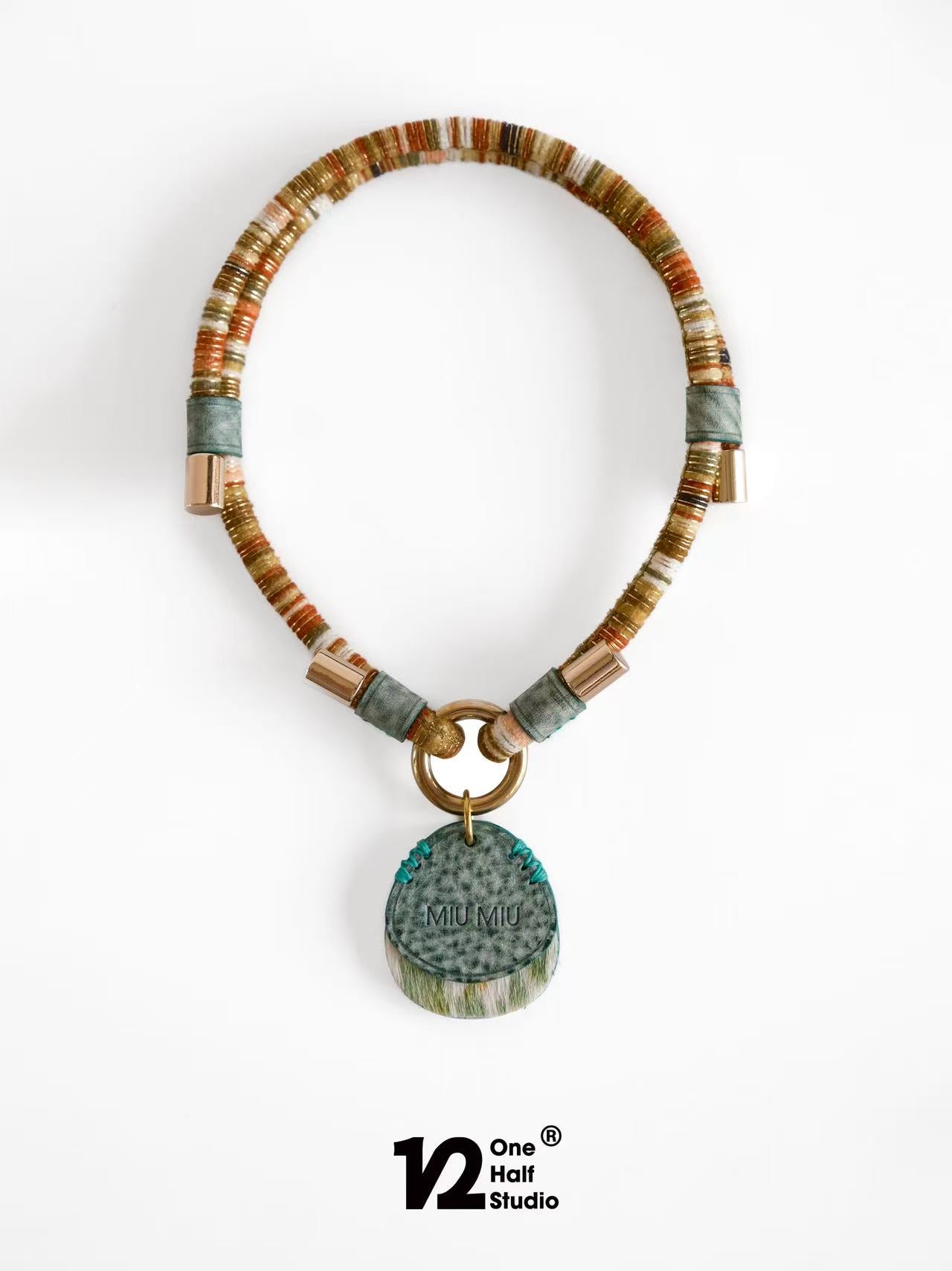 Pet Necklace with ID Tag
