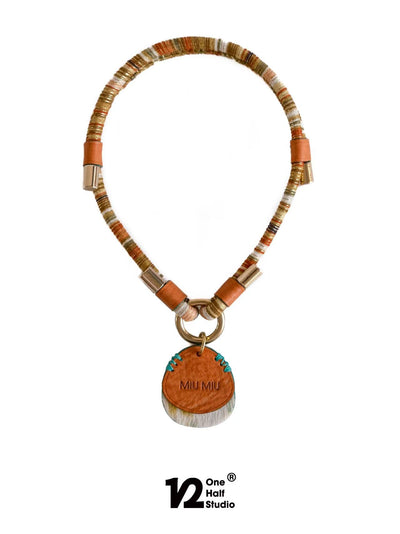 Pet Necklace with ID Tag
