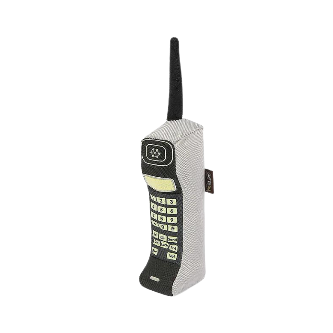 Dog Plush Toy -  90s Classic - Brick Phone