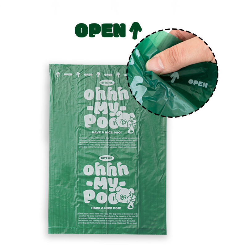Ohhh my poo - Oxo-Bio degradable plastics poop bag