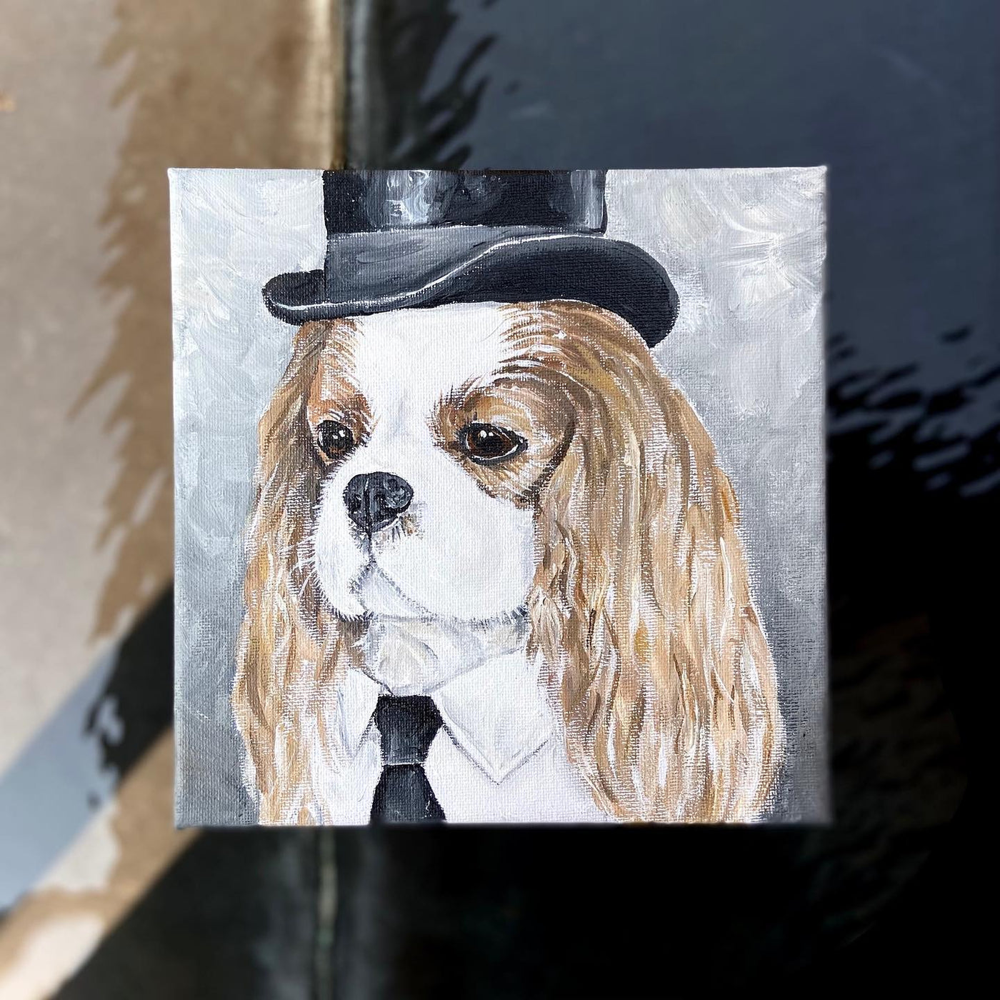 Customized Pet Portrait - Acrylic Painting