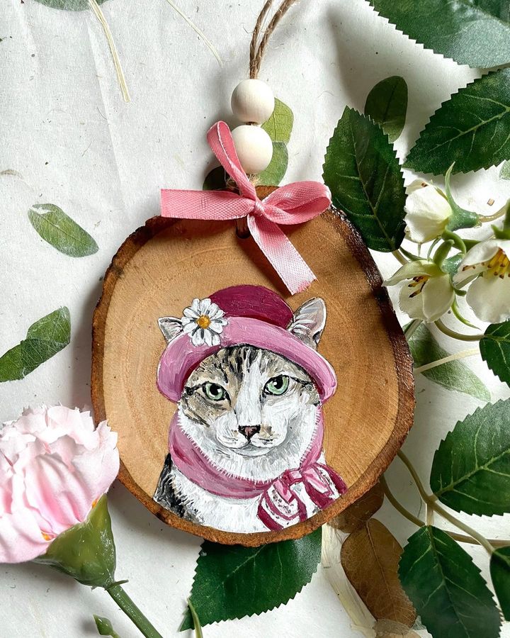 Customized Pet Portrait - Ornaments