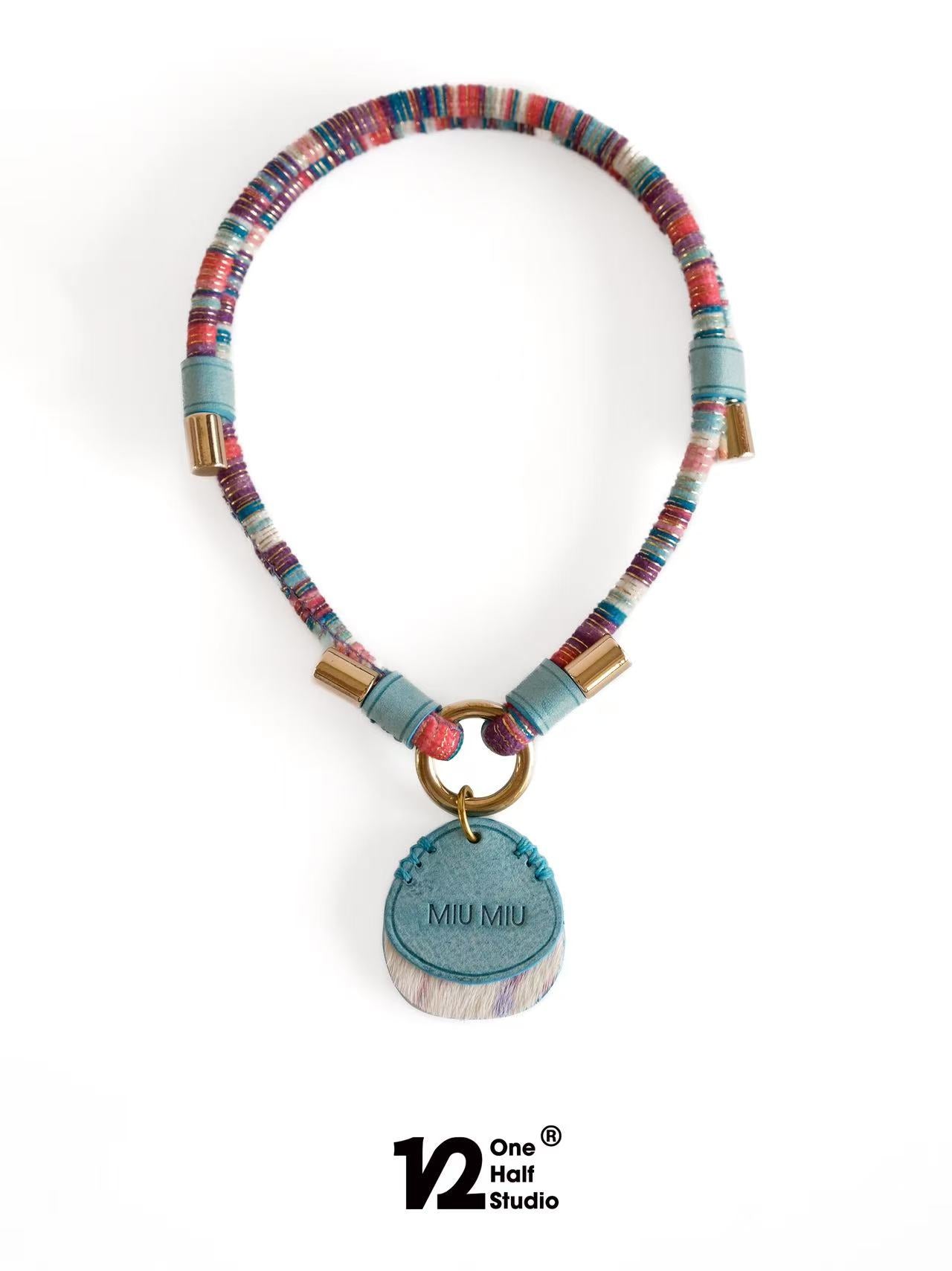 Pet Necklace with ID Tag