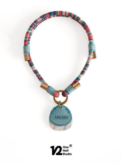 Pet Necklace with ID Tag