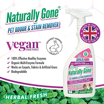 Naturally Gone - Pet Odour & Stain Remover