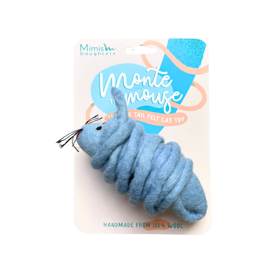 Monte The Mouse - Cat Toy