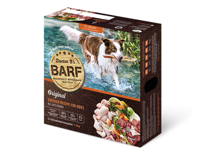 急凍狗糧 - 雞肉蔬菜犬用BARF