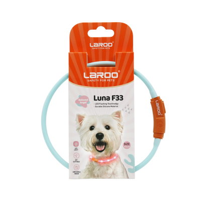 Luna F33 LED 安全發光狗頸圈