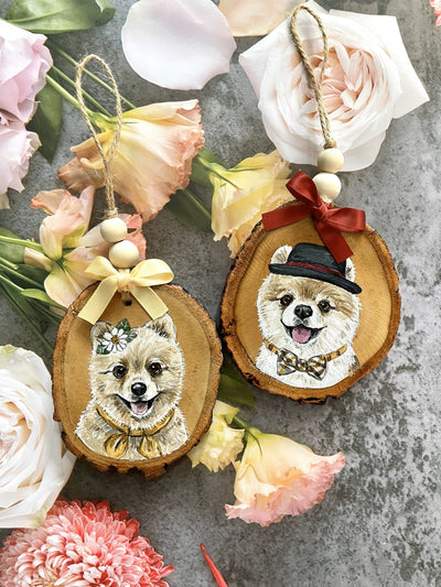 Customized Pet Portrait - Ornaments