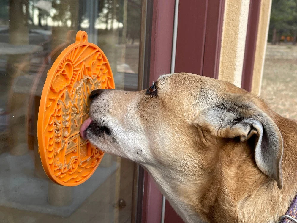 SP Enrichment Lick Mat - Camp with suction cups