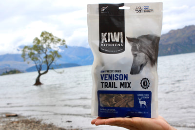 Kiwi Kitchens Raw Freeze Dried Dog Treats - Venison Trail Mix