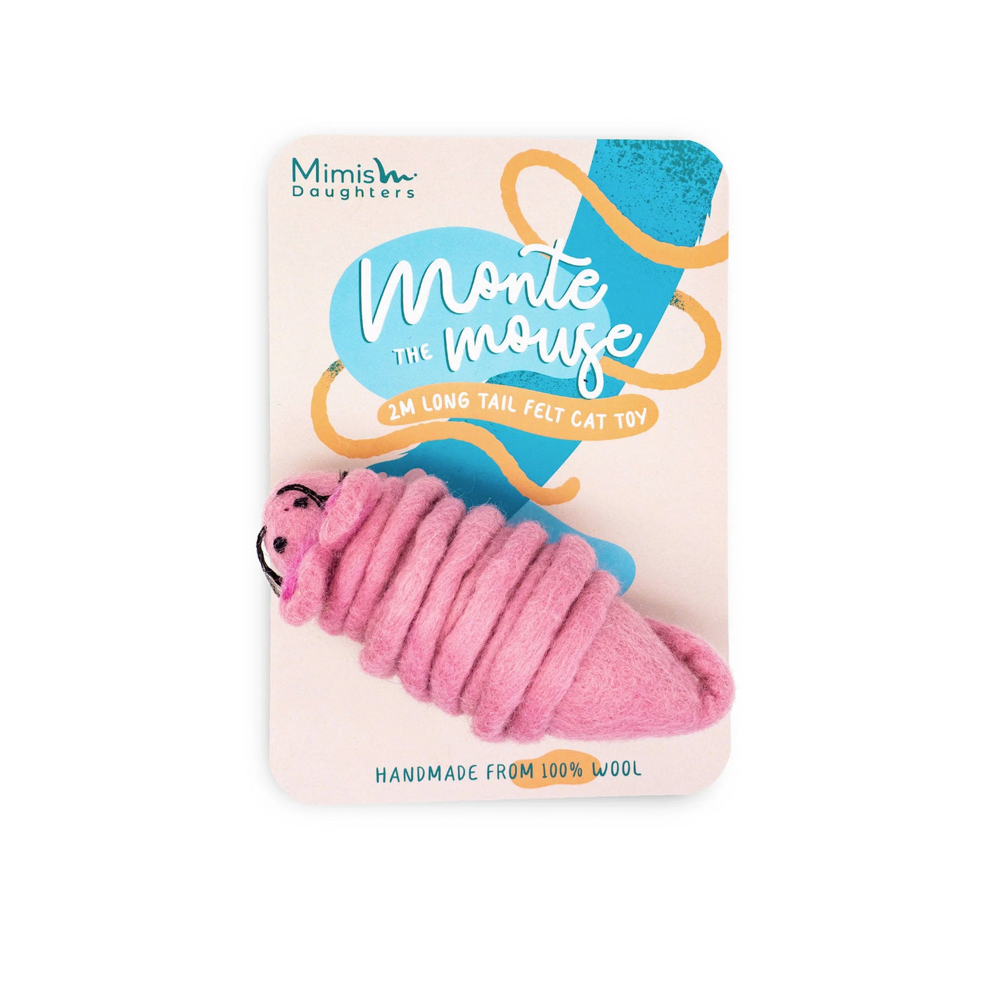Monte The Mouse - Cat Toy