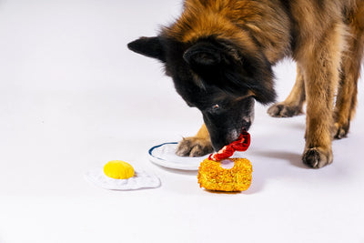 Dog Plush Toy - IHOP - Eggcellent Play Platter