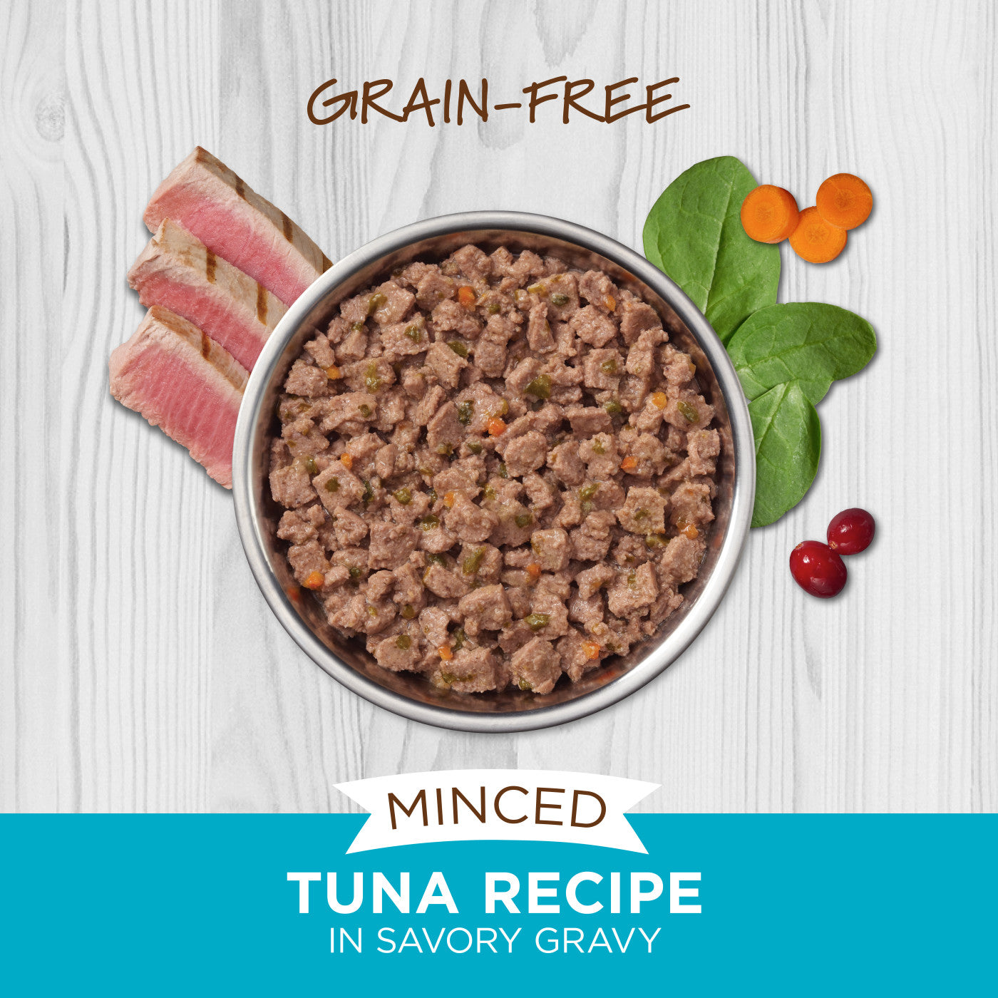 Instinct - 3.5 oz Cat Can Food - Minced Real Tuna Recipe