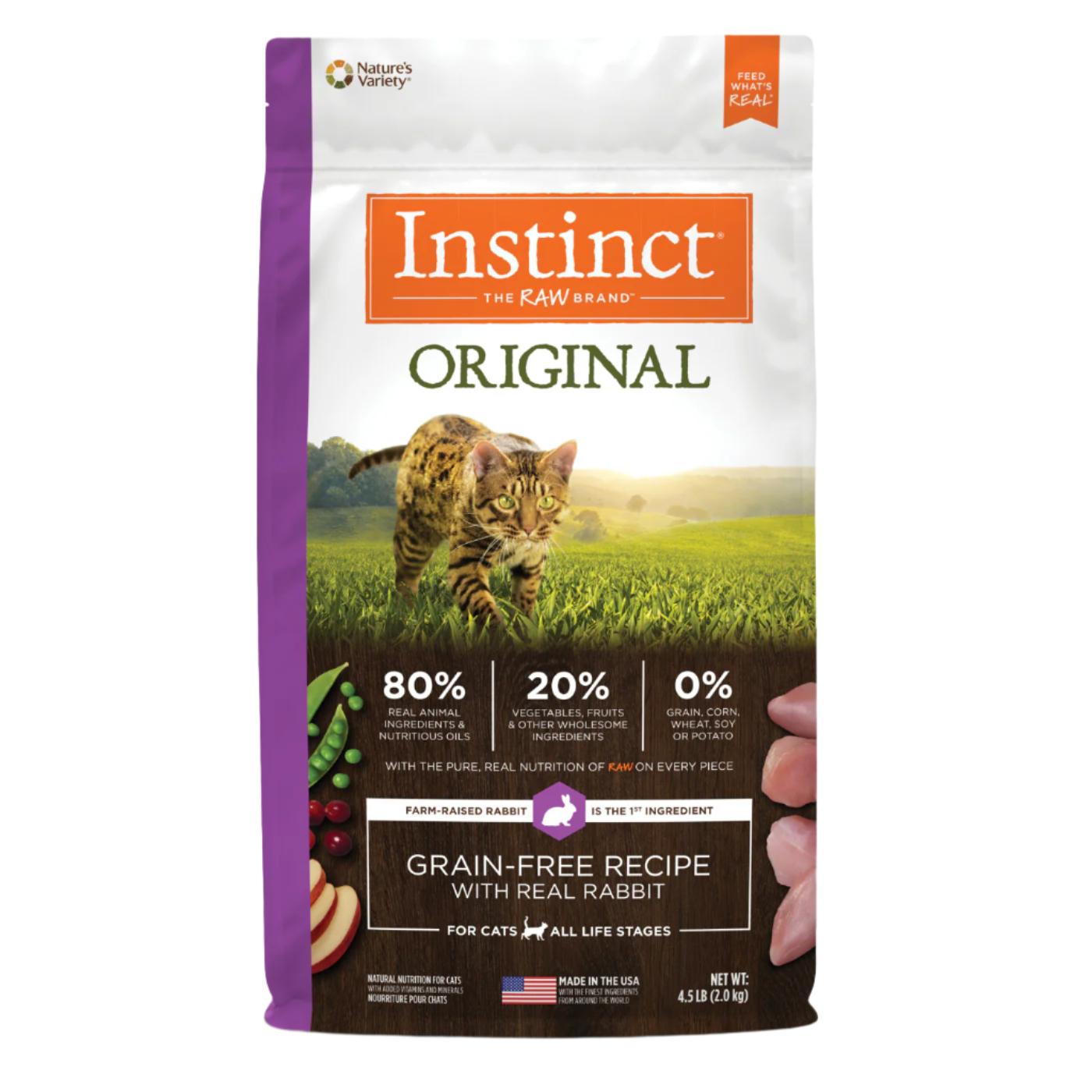 Instinct - Cat Kibble - Original Real Rabbit Recipe – Petisan