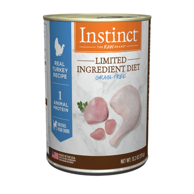 Instinct - Dog Can Food - Limited Ingredient Diet Real Turkey Recipe