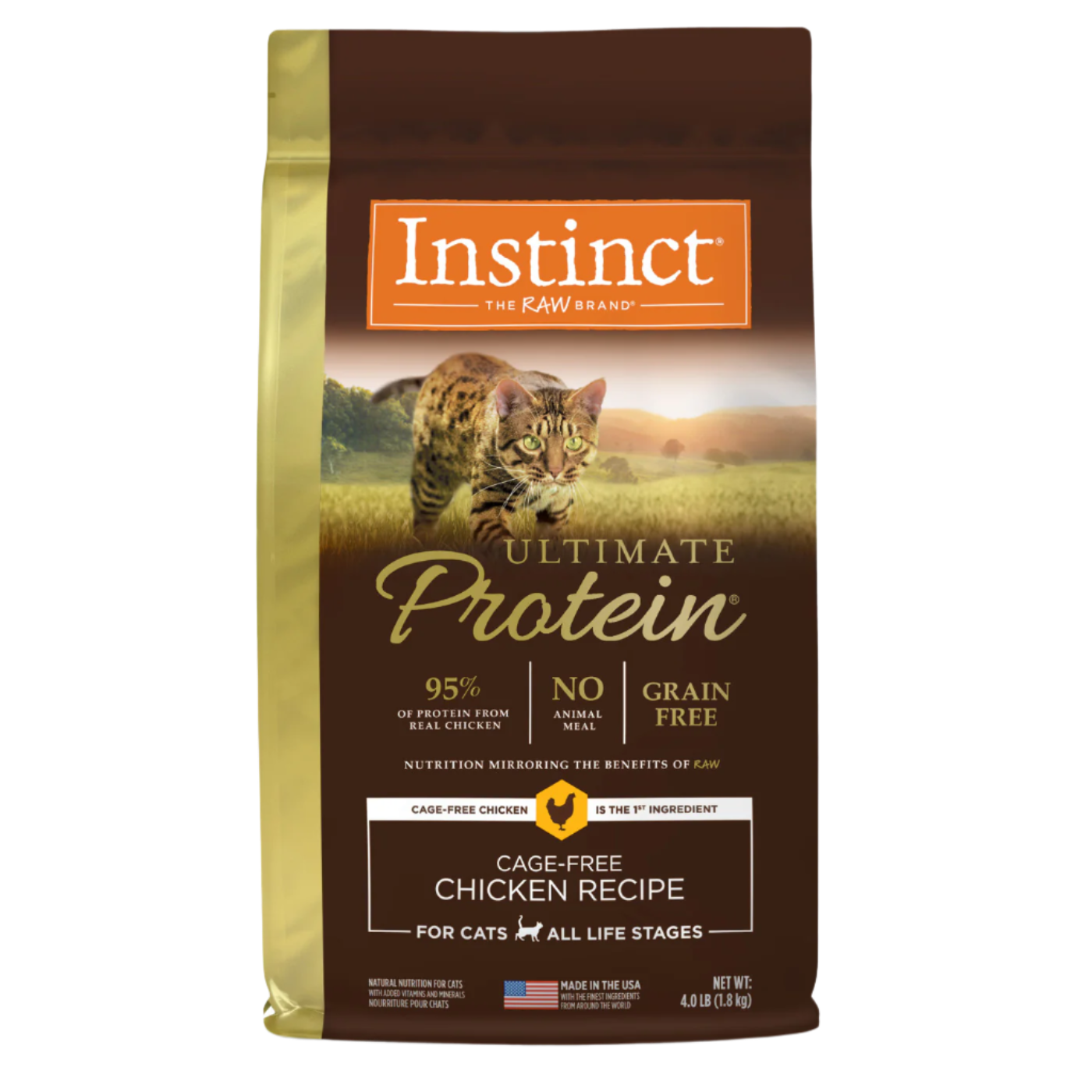 Instinct - Cat Kibble - Ultimate Protein Cage-free Chicken Recipe