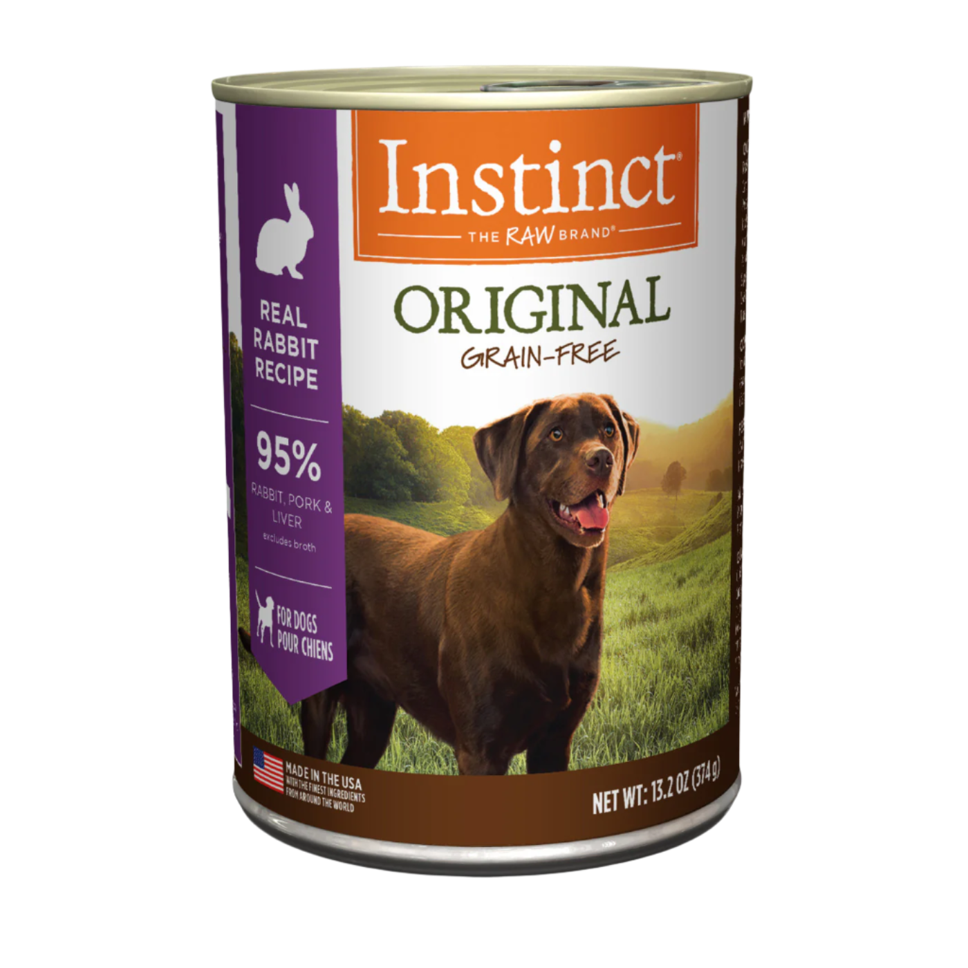 Instinct - Dog Can Food - Original Real Rabbit Recipe
