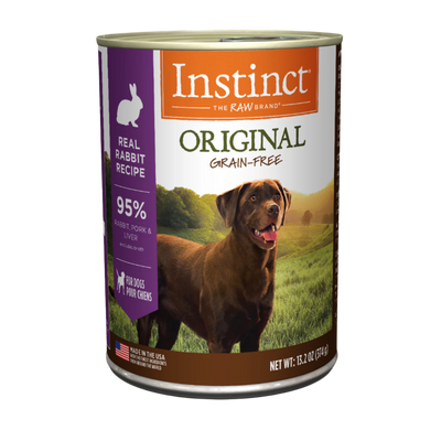 Instinct - Dog Can Food - Original Real Rabbit Recipe