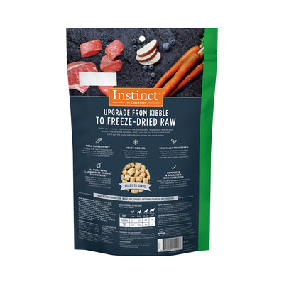 Instinct Raw Freeze-Dried Meals - Grass-Fed Lamb (For Dogs)