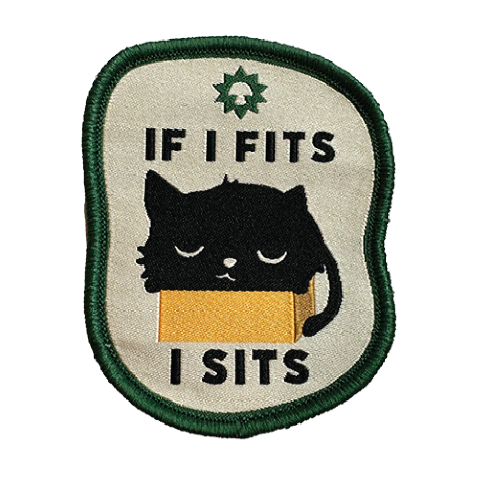 Iron-on Embroidery Badges