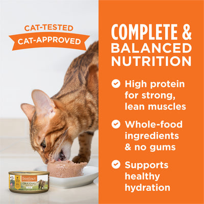 Instinct - Kitten Can Food - Original Grain-Free Pate Chicken