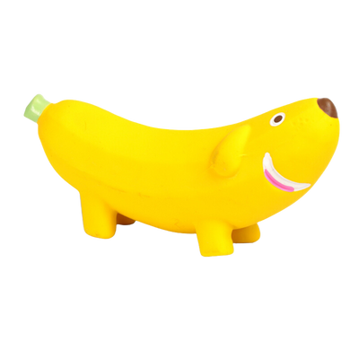 Banana Dog Latex Dog Toy