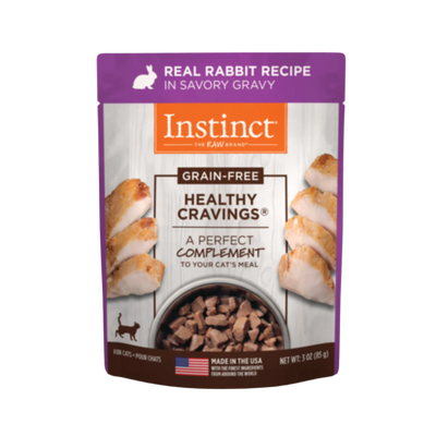 Instinct - 3oz Cat Wet Food - Healthy Cravings Pouches