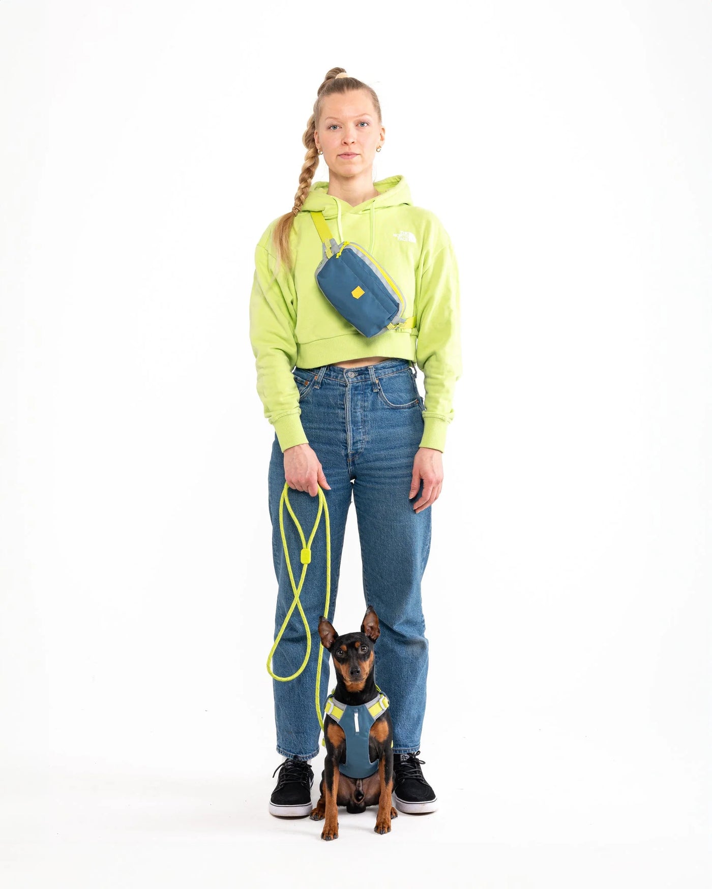 Rope Leash Lime