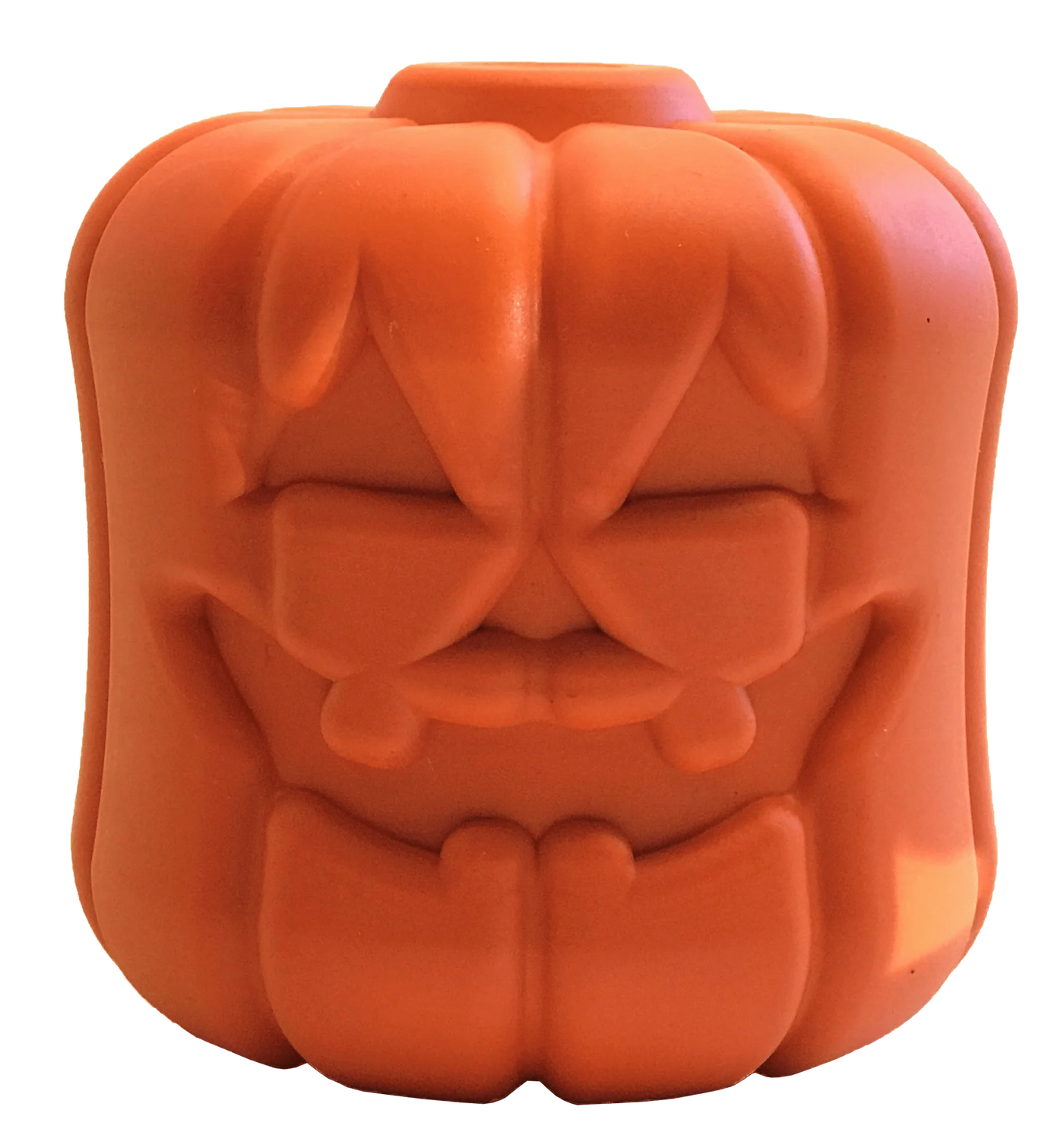 Jack O' Lantern Durable Rubber Chew Toy & Treat Dispenser