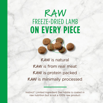 Instinct - Dog Kibble - Limited Ingredient Diet Real Lamb Recipe