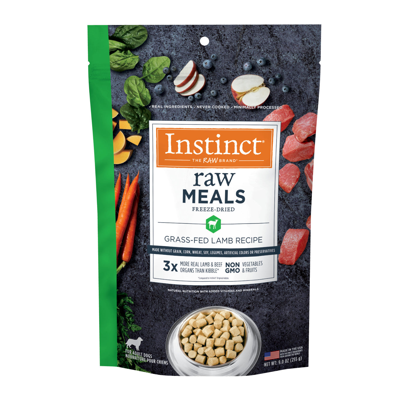 Instinct Raw Freeze-Dried Meals - Grass-Fed Lamb (For Dogs)