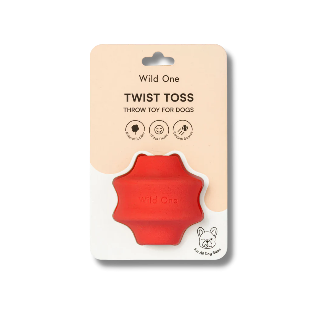 寵物橡膠玩具 Twist Toss