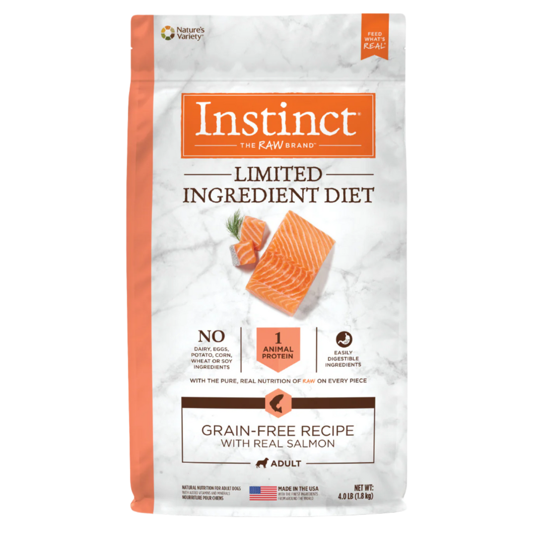 Instinct Dog Kibble Limited Ingredient Diet Real Salmon Recipe