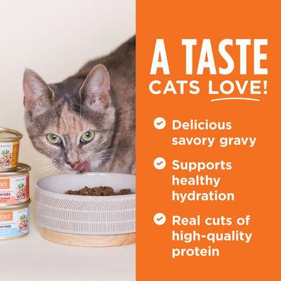 Instinct - 5.5oz Cat Can Food - Flaked Rabbit Entrée