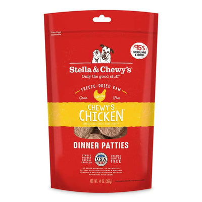 Stella & Chewys Freeze-Dried Dog Food - Chewy's Chicken Patties