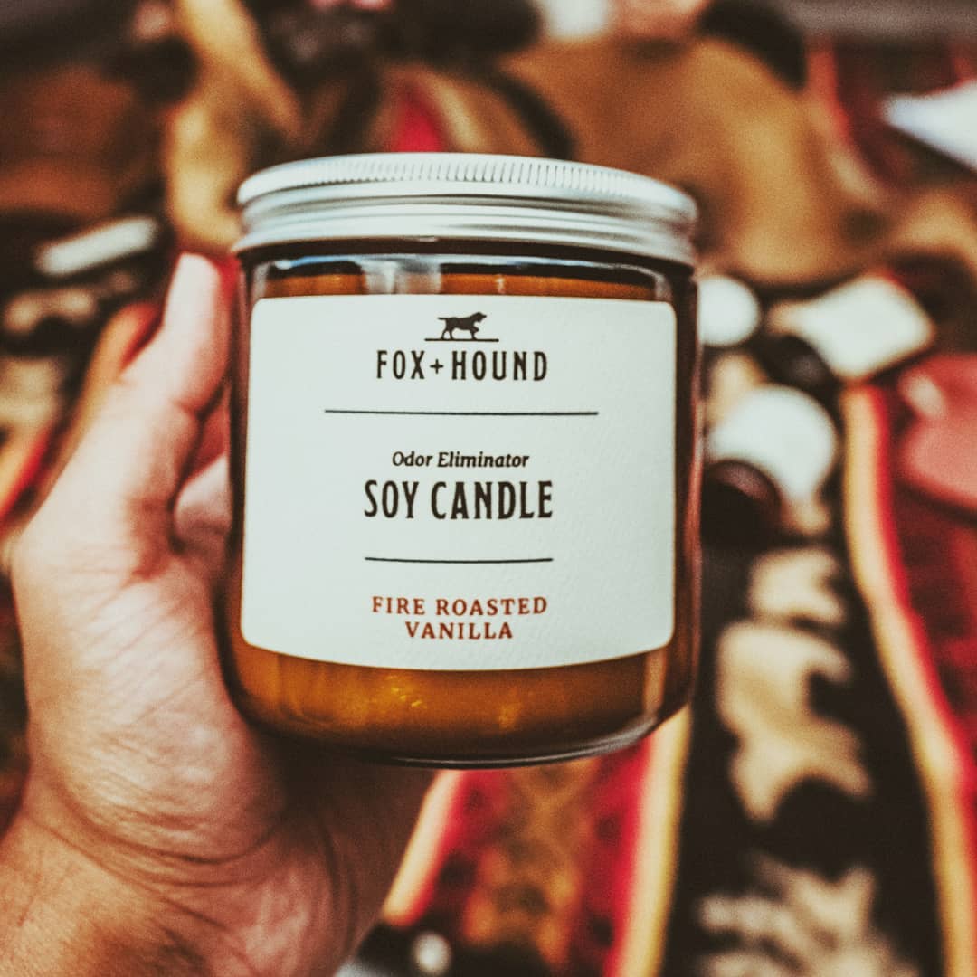 ODOR ELIMINATOR SOY CANDLE - FIRE ROASTED VANILLA