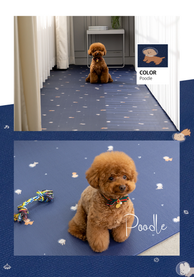 【PRE-ORDER】Non-Slip Waterproof Pet Mat - Hallway 走廊款 (Breed Pattern)