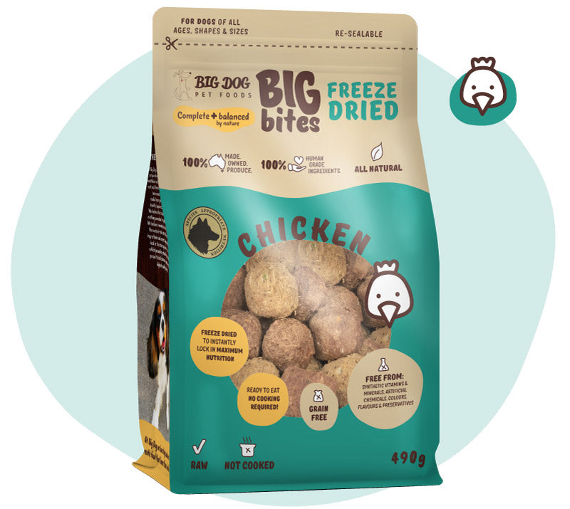 Big Bites Freeze Dried Dog Food