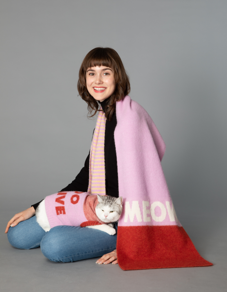 Meow OS Pet Alpaca Sweater Vest