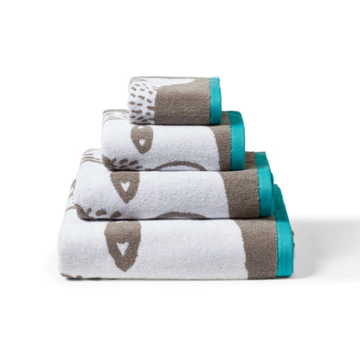 Bear Towels - Grey