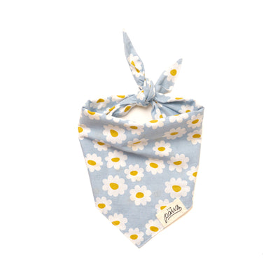 Bandanas - Blue Daisy Chains