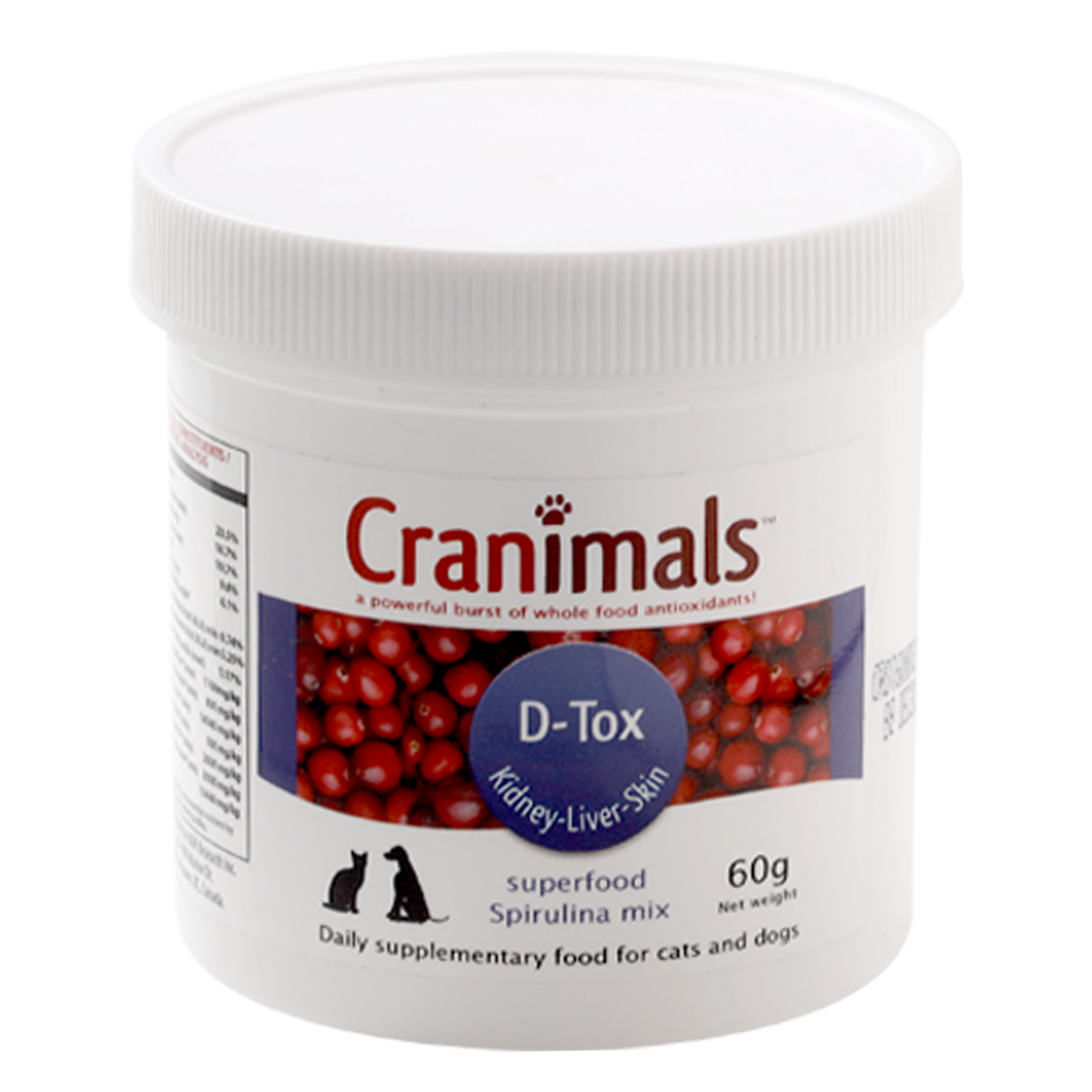 Cranimals D-Tox - Kidney & Liver Pet Supplement