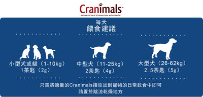 Cranimals Gold - Skin & Brain Pet Supplement