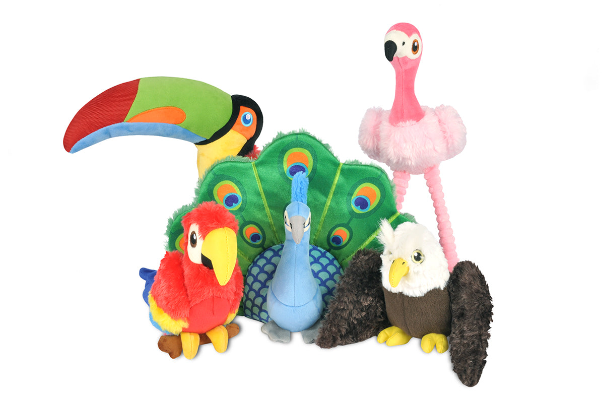 寵物毛絨玩具 - 叢林飛禽系列