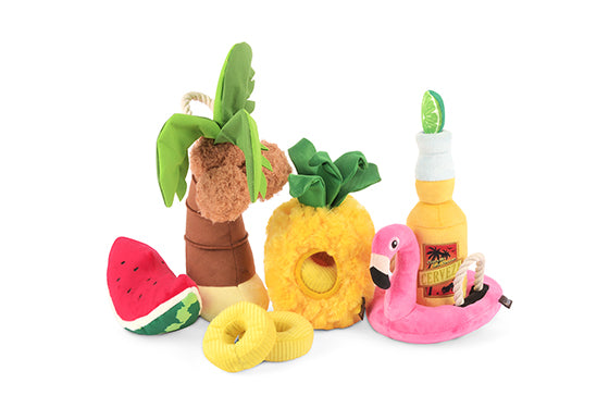 Dog Plush Toy - Tropical Paradise Collection